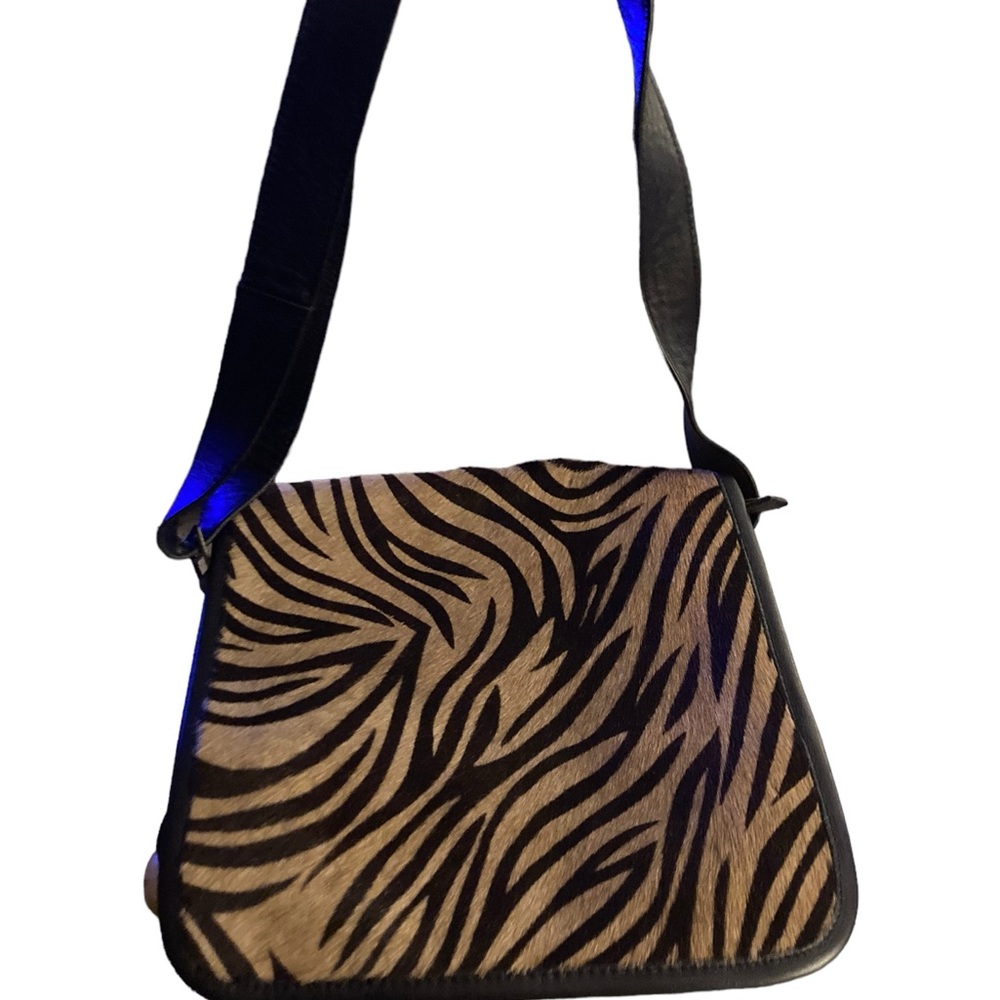 Calf Hair & Leather Purse/Bag Unbranded‎ Vintage Animal/Zebra Print